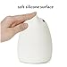 GUO Portable LED Children Night Light Kids Silicone Cat Lamp Warm White &7-Color Breathing Dual Light Modes, USB Rechargeable Lighting,Sensitive Tap Control for Baby Adults Bedroom