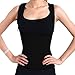 KIWI RATA Two Sides are Wearable, Slimming Corset Neoprene Vest Hot Sweat Shirt, Body Weight Loss Shaper, Sauna Suits
