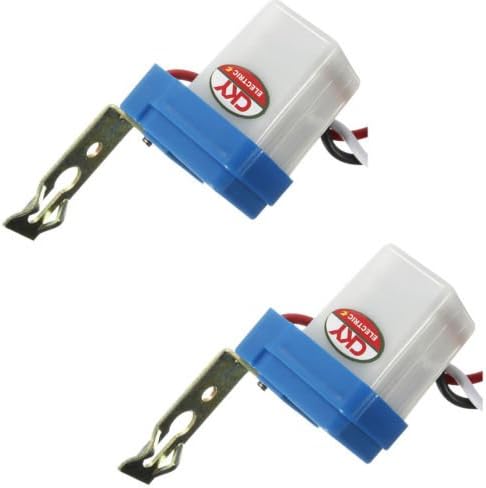 AKC- 2x Auto On Off Switch Control 12V 10A Street Light Photocell Photoswitch Sensor