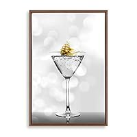 Framed Canvas Wall Art Goblet Canvas Prints Home Artwork Decoration for Living Room,Bedroom - 16x24 inches