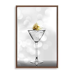 signwin Framed Canvas Wall Art Goblet Canvas Prints...