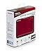 Toshiba Canvio Connect II 3TB Portable Hard Drive, Red (HDTC830XR3C1)