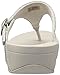 FitFlop Women's the Skinny Sparkle Flip Flop,Pale Gold,6 M US