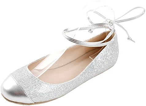 wide width silver flats