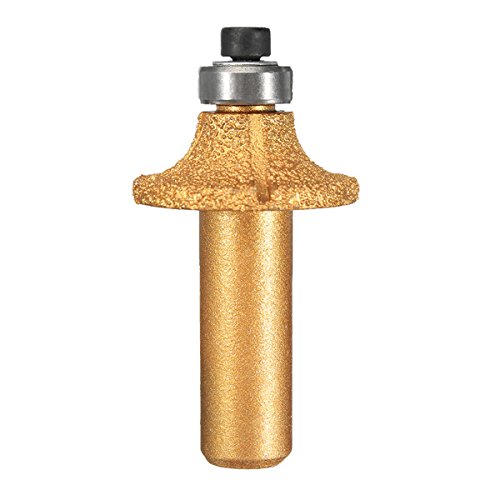 ChaRLes Diamond Stone Marble Grinding Edge Router Bit 1/2 Inch Shank R8/R10/R12 Woodworking Cutter Tool - 3#