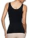 Beilini Women's Tank Top Cami with Tummy Firm Control Shaper Feature Black L