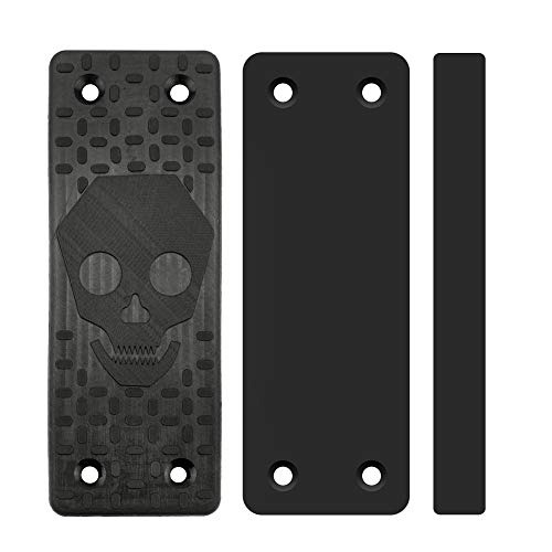 H YANKA Magnet Gun Mount 2-Pack, 43LB Magnetic Gun Holster Concealed Firearms Holder for Pistol, Air Gun, Revolver, Handgun, Rifle in Car, Vehicle, Truck, Desk, Wall, Home, Office