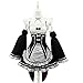 Re:Zero kara Hajimeru Isekai Seikatsu Rem Ram Maid dress Cosplay Costume (M)