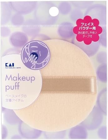 Amazon Hl0351 フェイスパウダー用パフ スタンダード 貝印 メイク用スポンジ パフ 通販