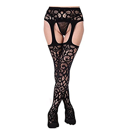 ADESUGATA-Womens-Sexy-Suspender-Giarrettiera-a-rete-in-pizzo-Set-intimo-donna-Collant-bretelle-Calze-autoreggenti-Giarrettiera-a-forma-di-pizzo-Lingerie-alta-Collant-3-pezzi