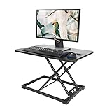 Hippo & Frog Standing Desk Height Adjustable Standing Desk Converter Sit to Stand Desk Riser
