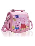 FINEX Little Pig Pink Premium PU Leather Small Crossbody Cute Shoulder Handbag Toy Purse Travel Bag for Toddler Children Kids Preschoolers Baby Little Girls Age 2-8 Years Old ...