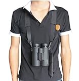 Trealife Binocular Harness with Heavy Duty Strap and Glass Cleaning Cloth. Product Launch Special - ONLY $9.99