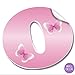 Wall Letter Stickers Custom Name Decals Girls Personalized Initial Baby Nursery Kids Room Decor Child Playroom Bedroom Home Vinyl Alphabet Removable Peel Stick Butterflies (Letter o Pink Butterfly)