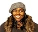 Always Eleven Satin Lined Knit Beret Hat (Gray)