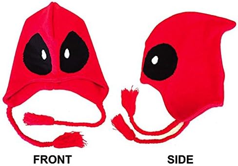 Marvel Comics Deadpool Mask Laplander Beanie