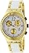 Swatch 'DreamWhite Yellow' Unisex Chronograph Watch - YCG407G