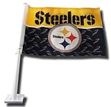 Rico Pittsburgh Steelers Car Flag