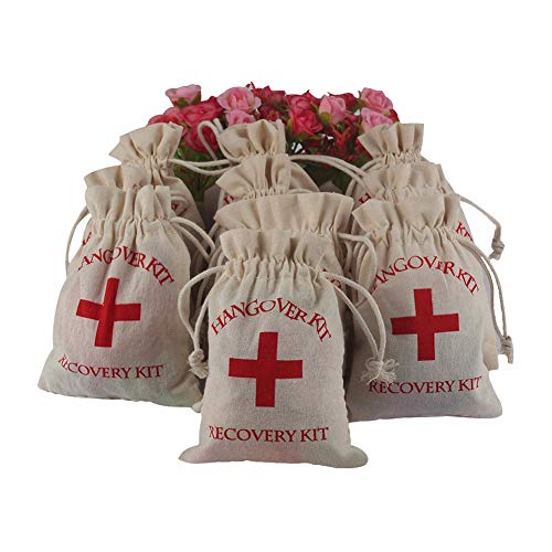 Gift Bags & Wrapping Supplies | 50pcs Hangover Kit Wedding Souvenirs Holder Bag 4