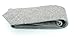 Men's Chambray Cotton Skinny Necktie Tie Textured Distressed Style - 04 - Grey