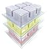 Candlecopia Honeysuckle Jasmine, French Lavender and Sweet Rose Strongly Scented Hand Poured Vegan Wax Melts, 18 Scented Wax Cubes, 9.6 Ounces in 3 x 6-Packs