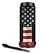 Fintie Protective Case for Amazon Echo (1st Generation) - Premium Vegan Leather Cover Sleeve Skins, US Flag