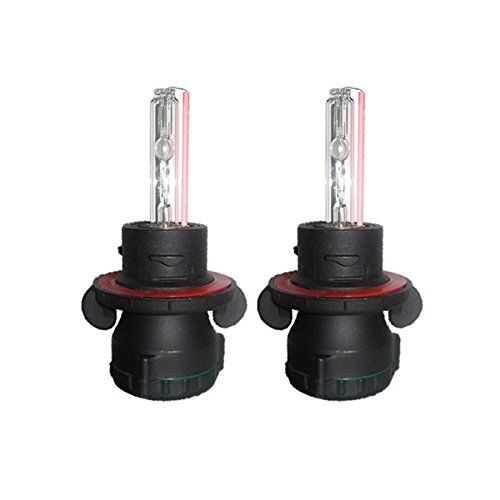 O-NEX BI-XENON H13 9008 HID Bulbs 35W AC Dual Beam Hi/Lo H/L Headlight Replacement 8000K Iceberg Blue