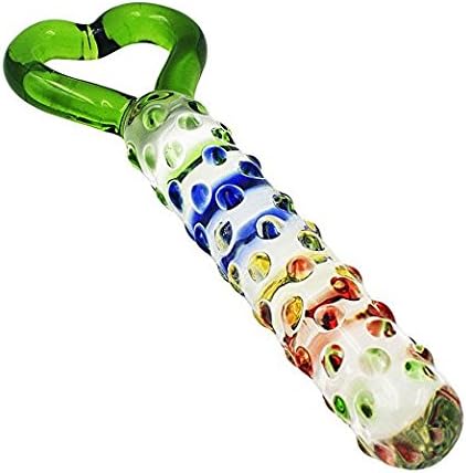 PASALOVE Handheld Massagers Crystal Glass Massager Wand Toys for Women Men Pleasure Toy Can be heated and frozen