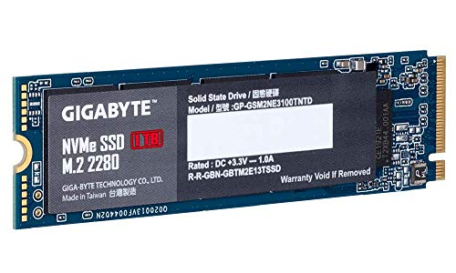 Gigabyte NVMe 1.3/M.2/PCIe 3.0x4/ 1TB SSD (GP-GSM2NE3100TNTD)