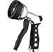 Garden Hose Nozzle Hand Sprayer Metal Construction, 8 Way Spray Pattern with Extra Washers