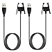 Fitbit Charge 2 Charger, EveShine 2Pcs 1.8ft /55cm Replacement USB Charger Charging Cable for Fitbit Charge 2 Smart Watch Tracker