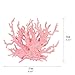 Danmu 1pc Plastic Vivid Artificial Coral Plant Ornaments, Aquarium Coral Decor for Fish Tank Aquarium Decoration (Pink)thumb 1
