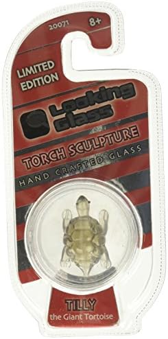 Looking Glass Tilly the Giant Tortoise Miniature Glass Collectible, Pack of 12