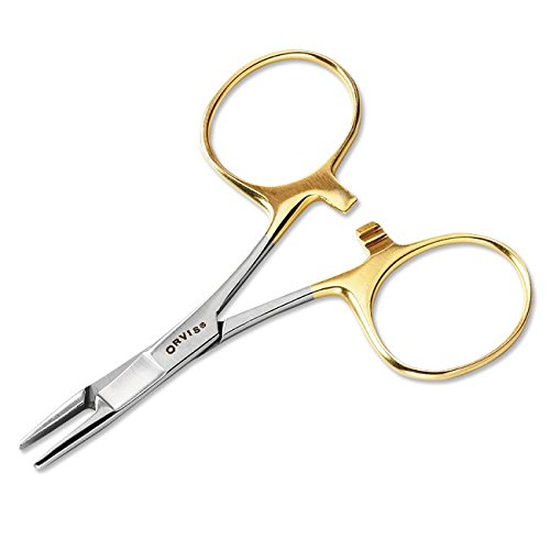 Orvis Micro Scissors Forceps, Gold