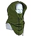 Self Pro Balaclava Fleece Hood - Windproof Ski Mask - Ultimate Thermal Retention & Moisture Wicking with Performance Soft Fleece Construction Army Green