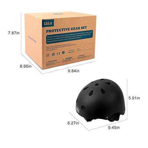 image for LBLA Helmet and Pads for Kids 3-8 Years Toddler Helmet,Kids Bike Skate