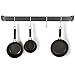 Calphalon 32-Inch Straight Wall Pot Rack with 4 Heavy-Duty Single Hooks