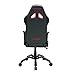 DXRacer Valkyrie Series OH/VB03/NR Racing Seat Office Chair Gaming Ergonomic Adjustable Computer Chair with - Included Head and Lumbar Support Pillows (Black/Red)