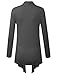 BIADANI Women Classic Open Front Lightweight Soft Drape Cardigan (S-3X)