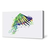 Canvas Wall Art Watercolor Animal Canvas Prints Home Artwork Decoration for Living Room,Bedroom - 12x18 inches