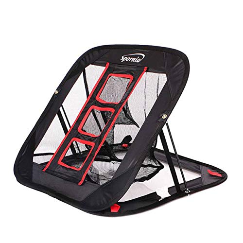 image for Spornia Pop Up Golf Chipping Net- Indoor and Outdoor Golf Practice Tra