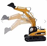 HuiNa Toys1550 15Channel 2.4G 1/12RC Metal Excavator Charging RC Car