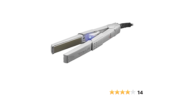GAMA ITALY PROFESSIONAL Mini Titanium - Plancha para el pelo, temperatura  siempre ideal 200° C, estuche térmico de viaje : Amazon.es: Belleza