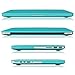 TopCase Turquoise Rubberized Hard Case Cover for Apple MacBook Pro 13.3