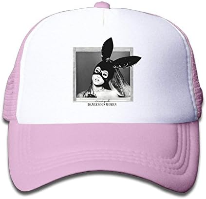 RAINNY Ariana Grande Dangerous Woman Toddler Sunscreen Trucker Caps Baseball Great for Kids