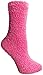Yacht & Smith 12 Pairs Women Fuzzy Socks Crew Socks, Warm Butter Soft (Solid Assorted 12 Pack)