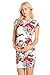 My Bump Women's Various Printed Slim Fit Maternity Mini Dress(Made in USA)