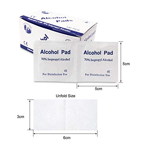 6 Cleaning+Disinfectant+Towelettes+Individually+Isopropyl