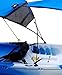 Adventure Canopies Tandem Kayak Sun Shade (Marine Blue, 12 to 13.5' Kayaks/Canoes)