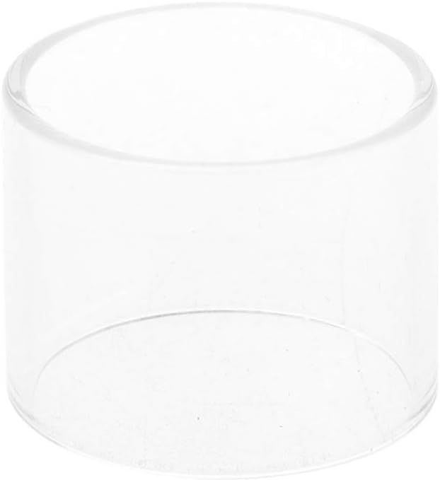 Fahou Clear Spared Glass Tube Straight Glass Tank for 2ML Dead Rabbit RTA Vaporizer Atomizer Electronic Cigarette Vape Accessories